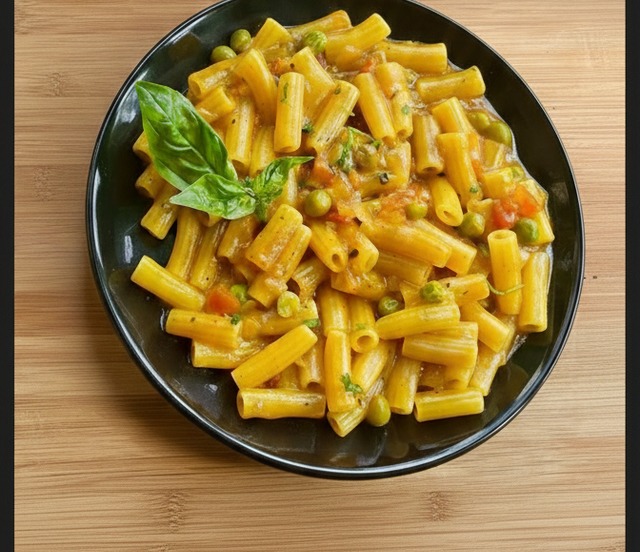Creamy White Sauce Pasta at Cafe in Gachibowli
